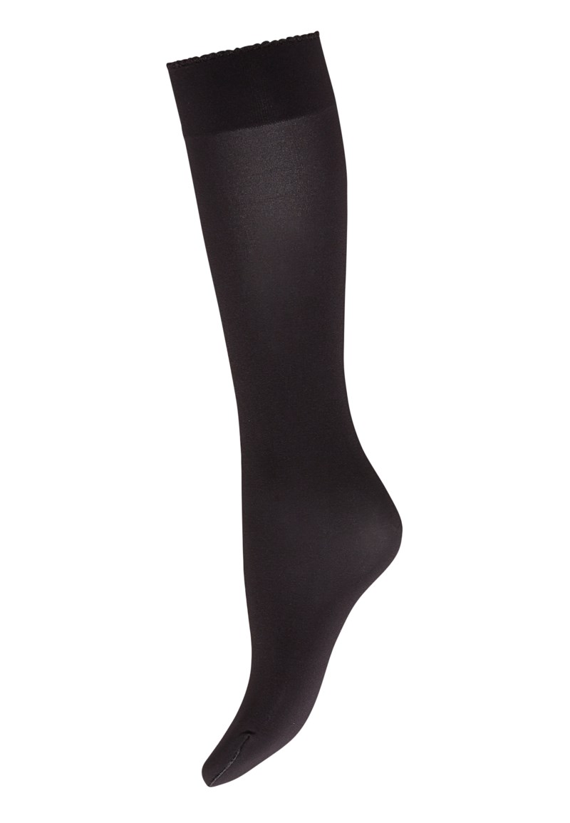 Knästrumpor velvet de lux 50 den black 1