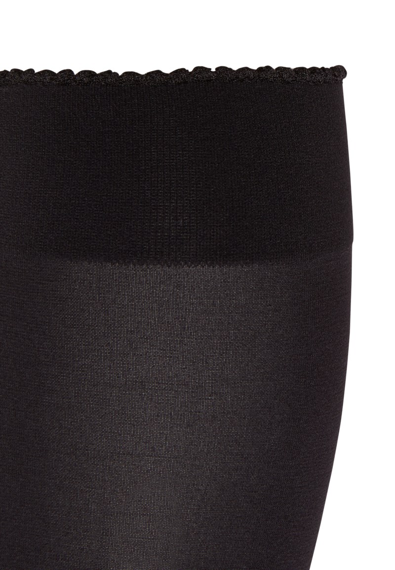 Knästrumpor velvet de lux 50 den black 5