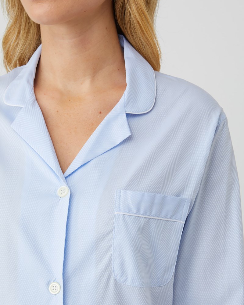 Pyjamas jacquard vit 3
