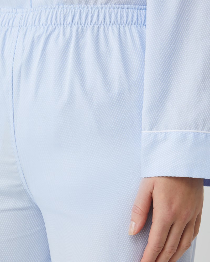 Pyjamas jacquard vit 4