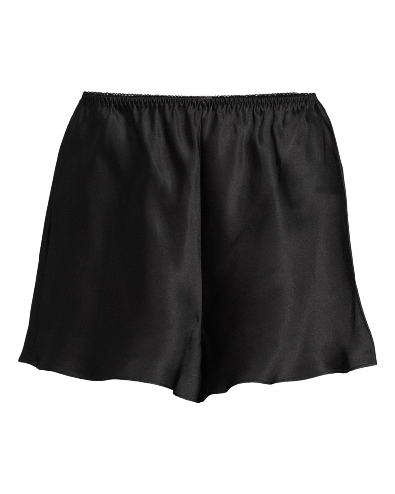 Shorts siden svart 1