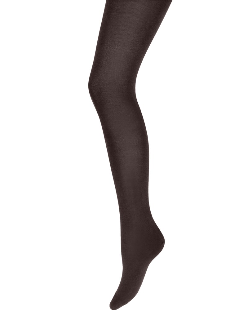 Strumpbyxor soft opaque mörkbrun 1