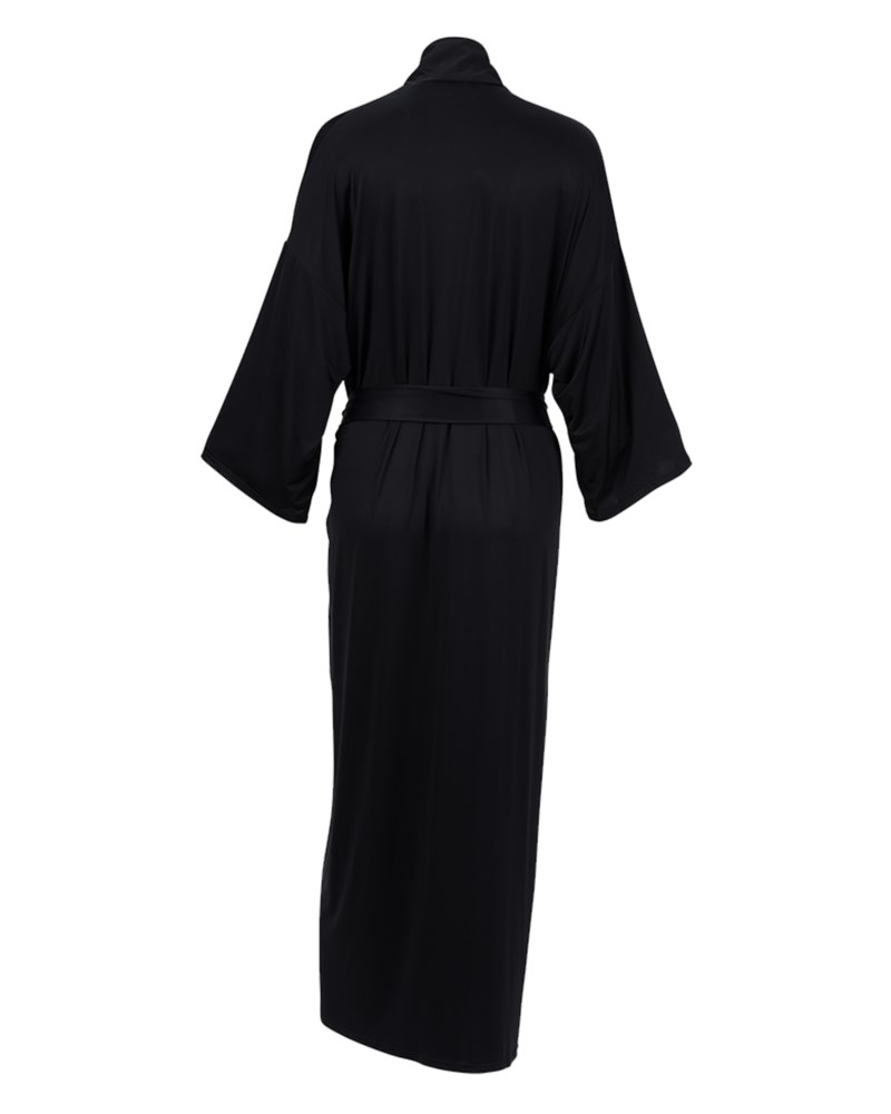 Kimono kelly lång svart 2