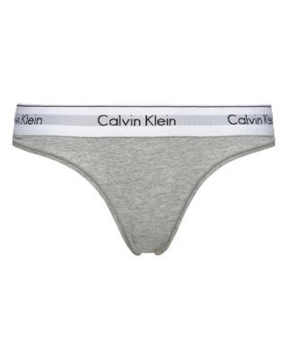 Calvin Klein - Trosa thong 3 pack svart