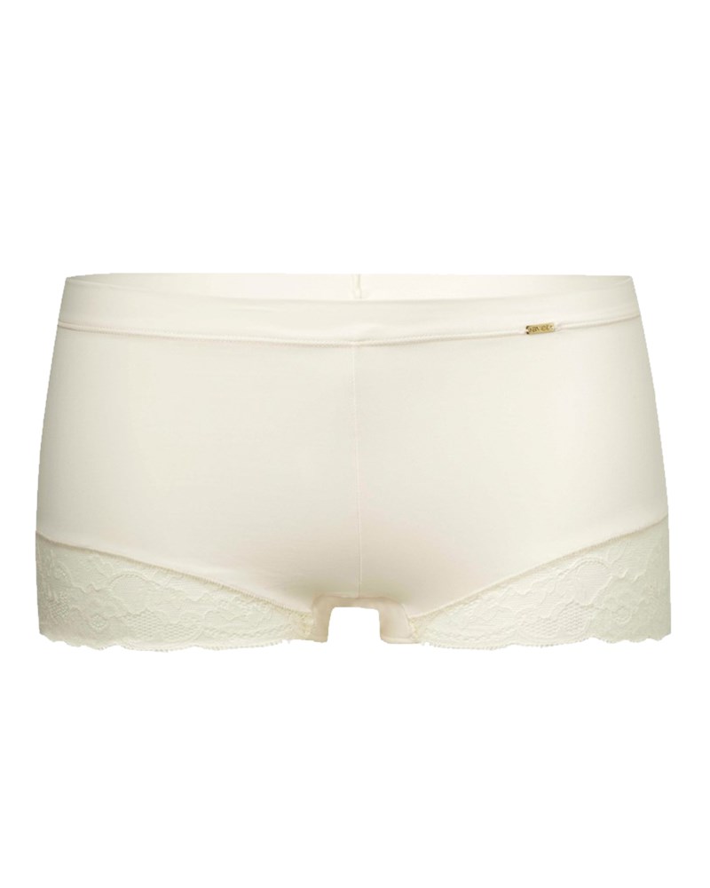 Trosa boxer med spets ivory 1