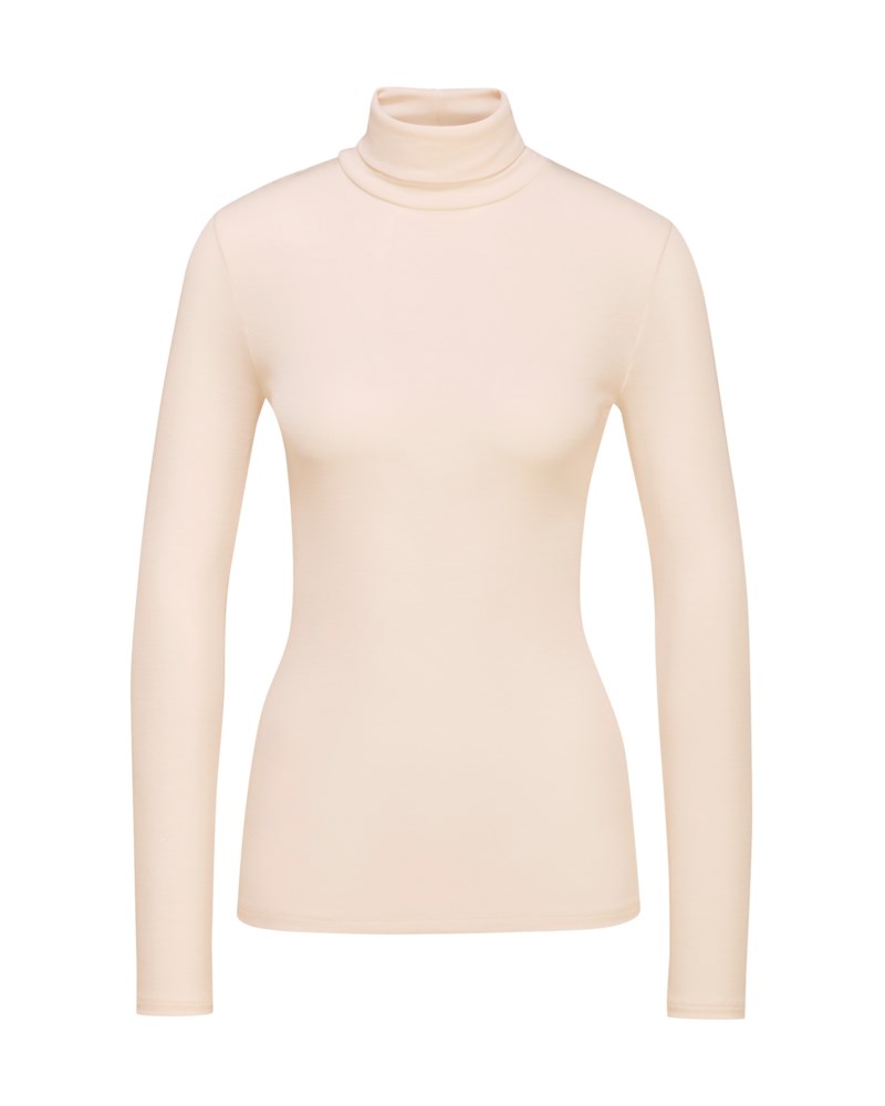 Turtleneck true confidence long sleeve light ivory 1