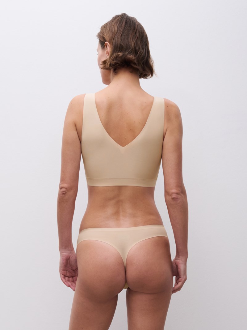 Bh soft stretch top beige 6