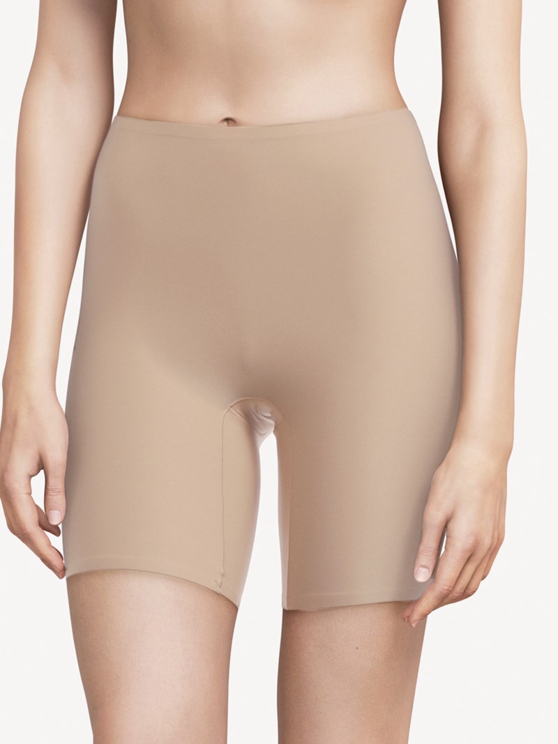 Shorts soft stretch high waist mid-thigh svart 2