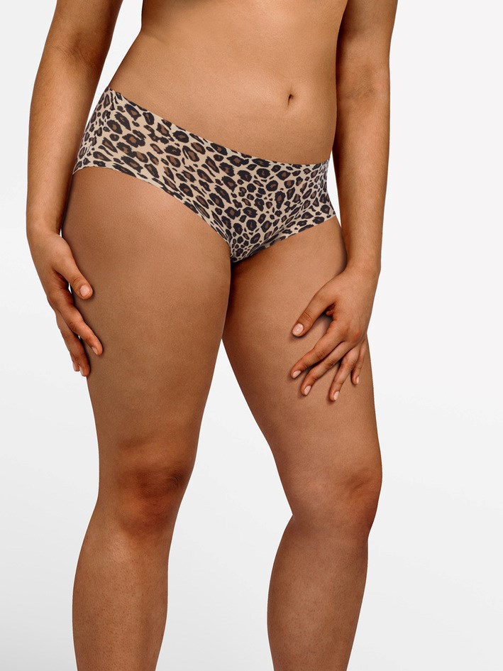 Trosa soft stretch shorts leopardmönster 2