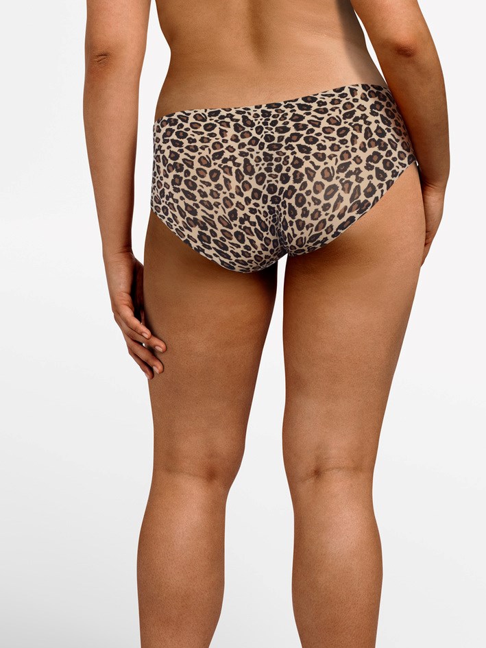 Trosa soft stretch shorts leopardmönster 3