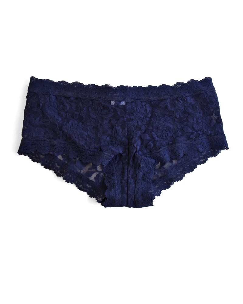 Trosa signature lace boyshort navy 1