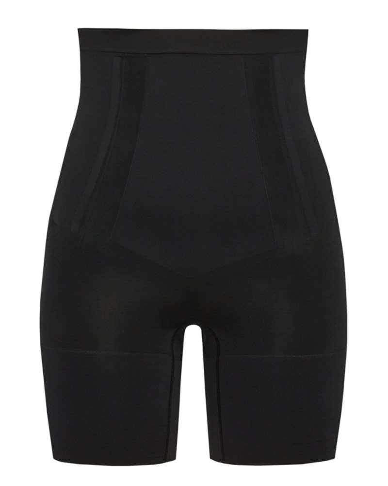 Shorts oncore high waisted mid thigh very black