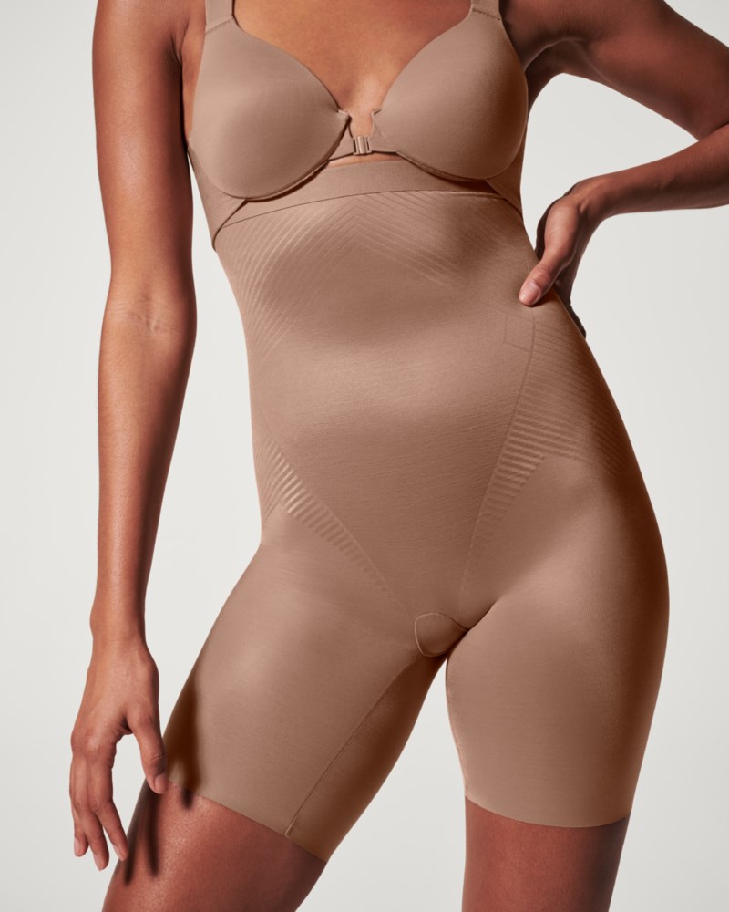 Shorts thinstincts 2.0 high waist mid thigh cafe au lait 2