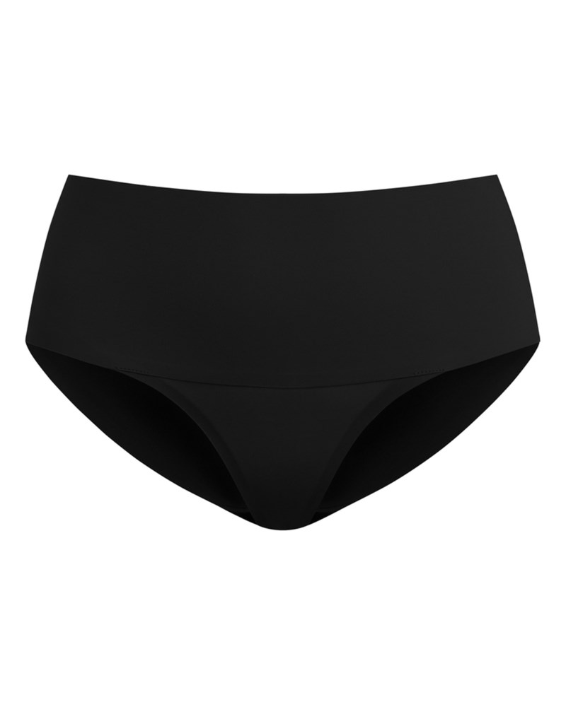 Undie-tectable brief very black