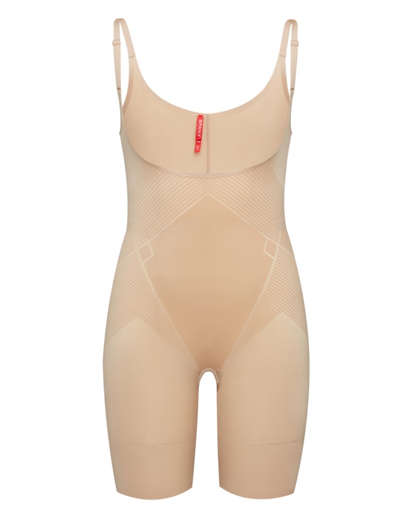 Bodysuit thinstincts 2.0 open bust md champagne beige