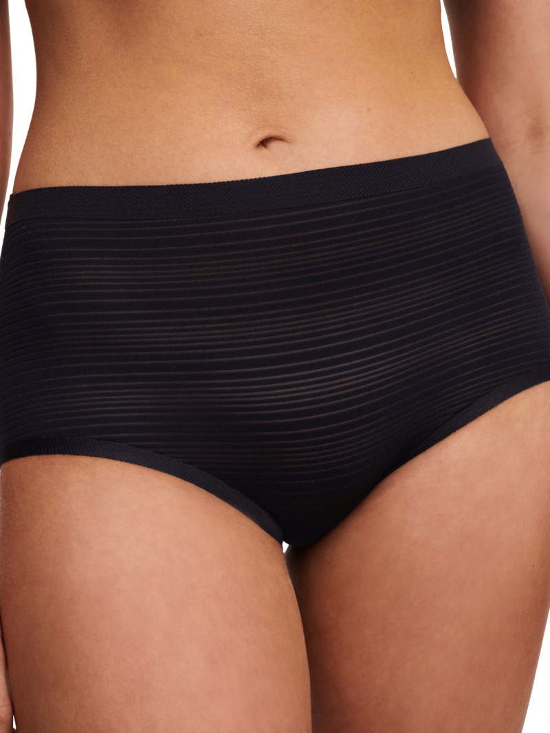Trosa hög brief stripes beige 4