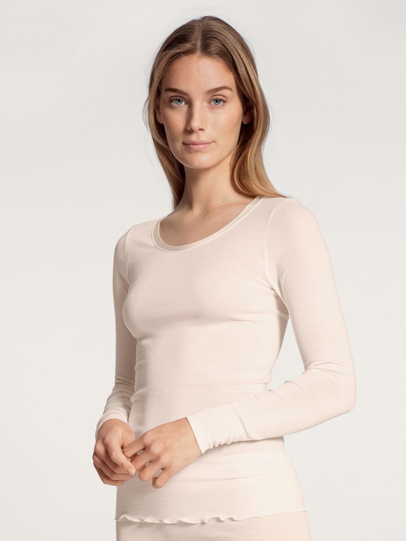 Tröja true confidence long sleeve light ivory 2