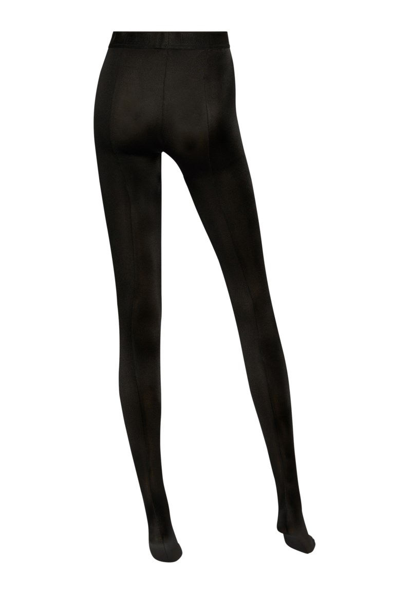 Tights satin de luxe black 2