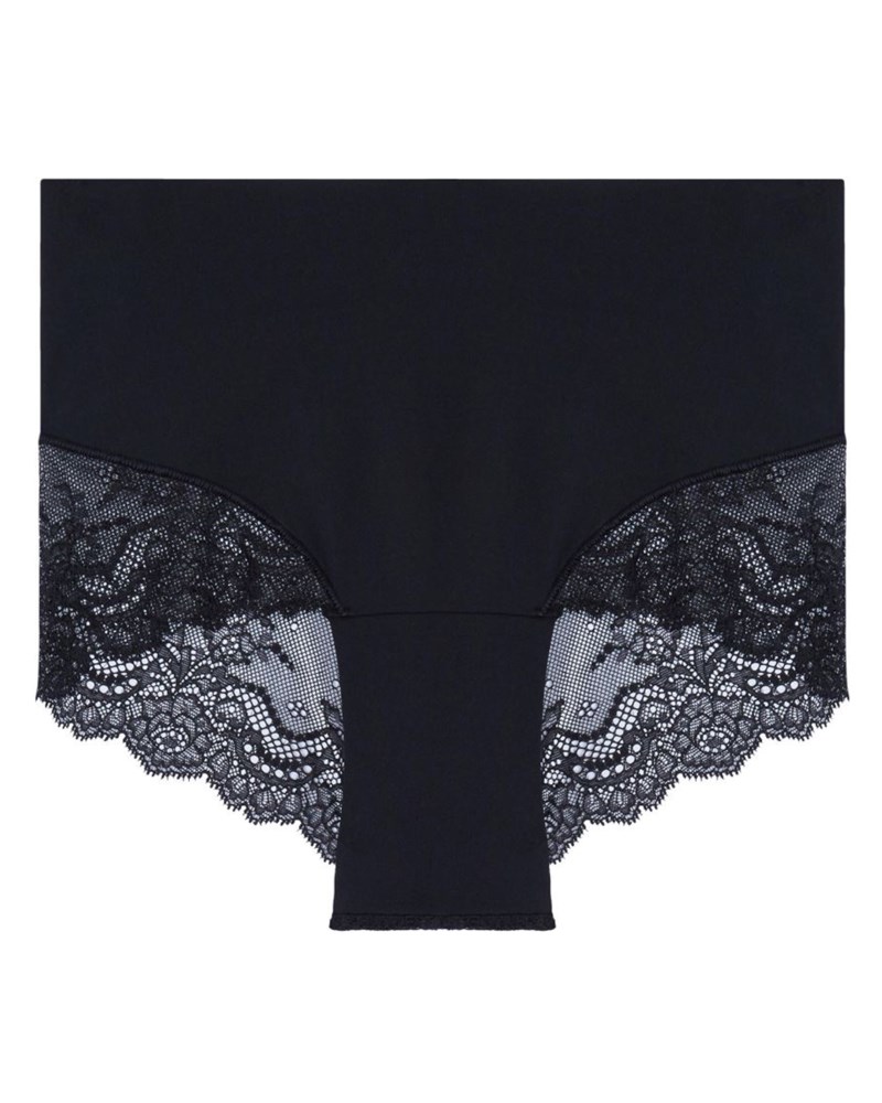 Trosa undie tectable lace hi-hipster very black