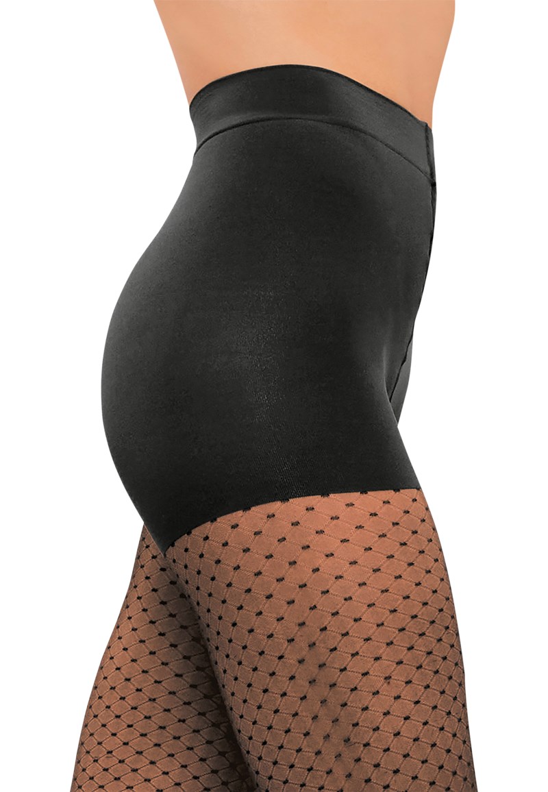 Tights control dots 20 den black 6
