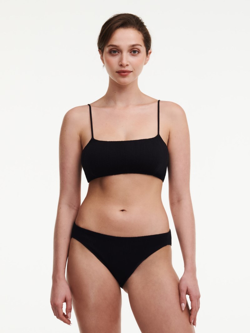 Bikiniöverdel t-shirt black 5