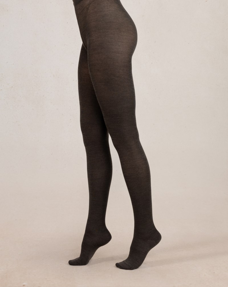 Strumpbyxa laine fine anthracite 2