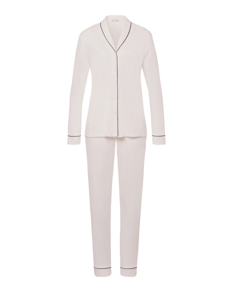 Pyjamas natural comfort long almond 1