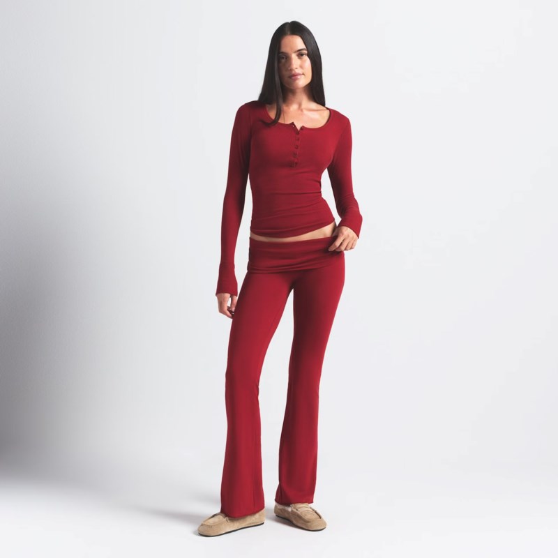 Byxa cotton jersey foldover brick 8