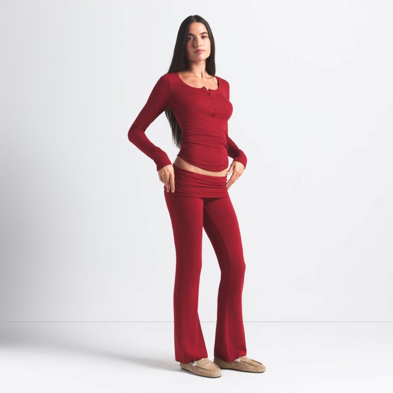 Byxa cotton jersey foldover brick 9