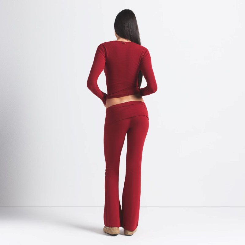 Byxa cotton jersey foldover brick 10