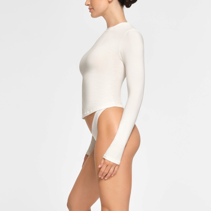 Cotton jersey long sleeve t-shirt marble 3
