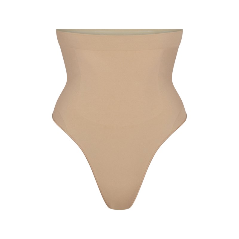 Shapewear trosa seamless sculpt high waist thong cocoa 7
