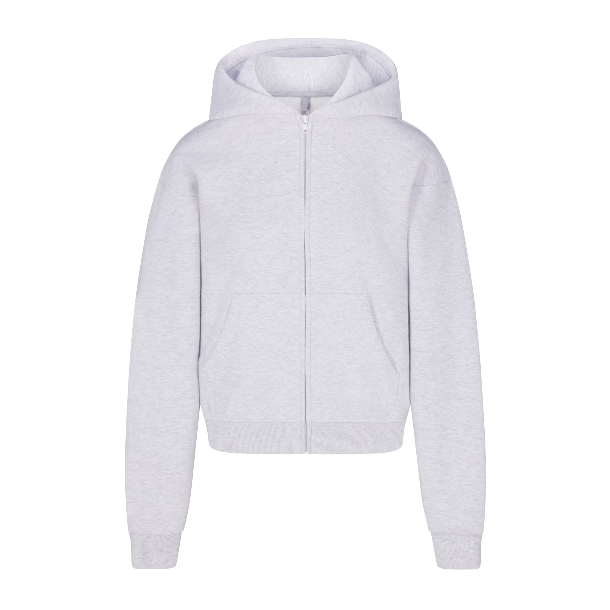 Ganni - Hoodie heavy fleece zip marin | NK