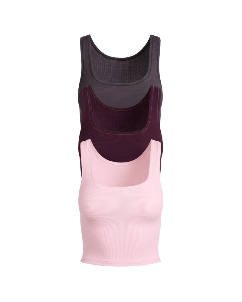 Linne cotton rib tank 3 pack halite multi 7