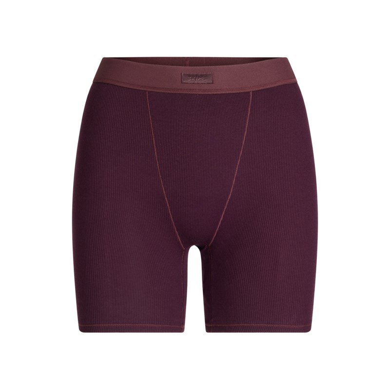 Shorts cotton rib boxer 3 pack marin 3