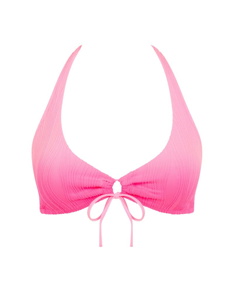 Bikini wirefree plunge lagoon tie and dye 1