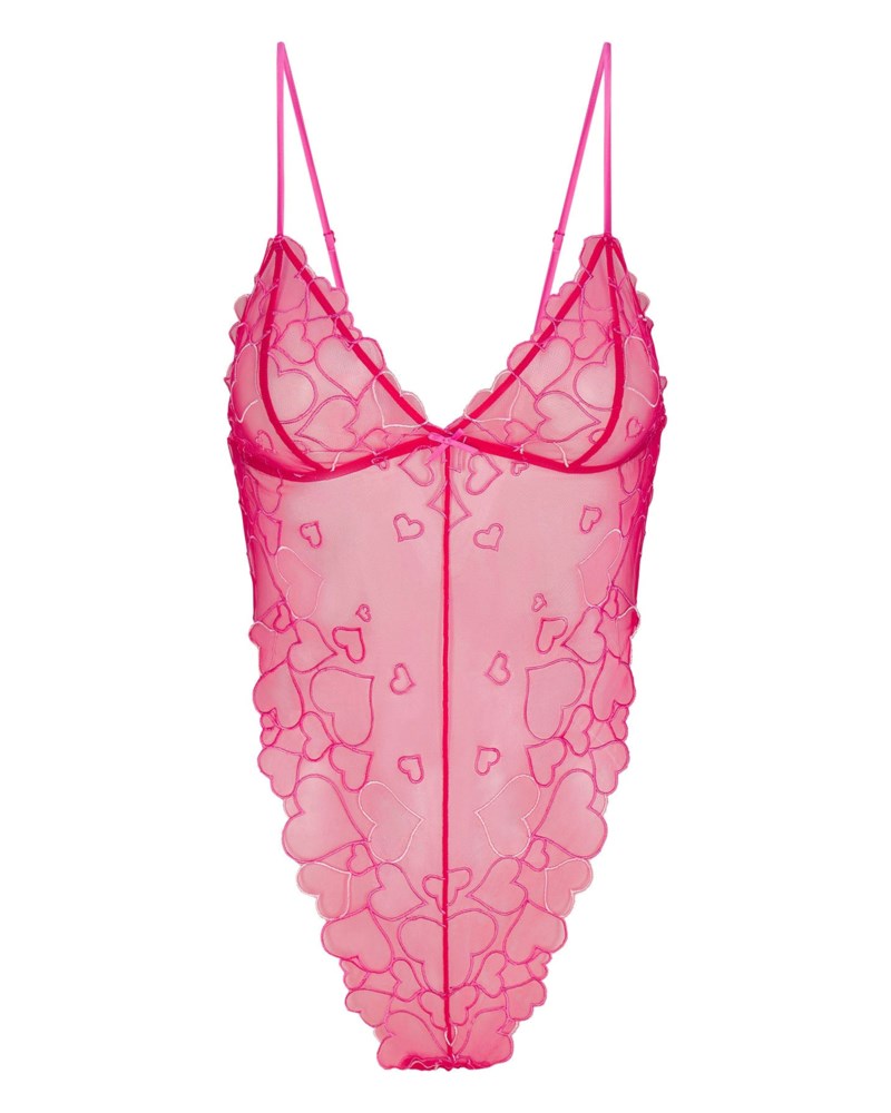 Teddy embroidered tulle 1