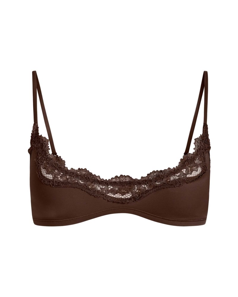 Fits everybody lace scoop bralette 1