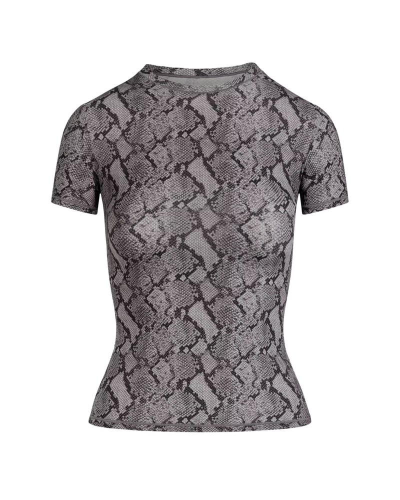 T-shirt fits everybody shadow snake print 1