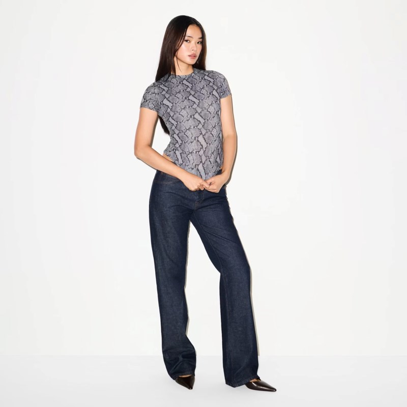T-shirt fits everybody shadow snake print 2