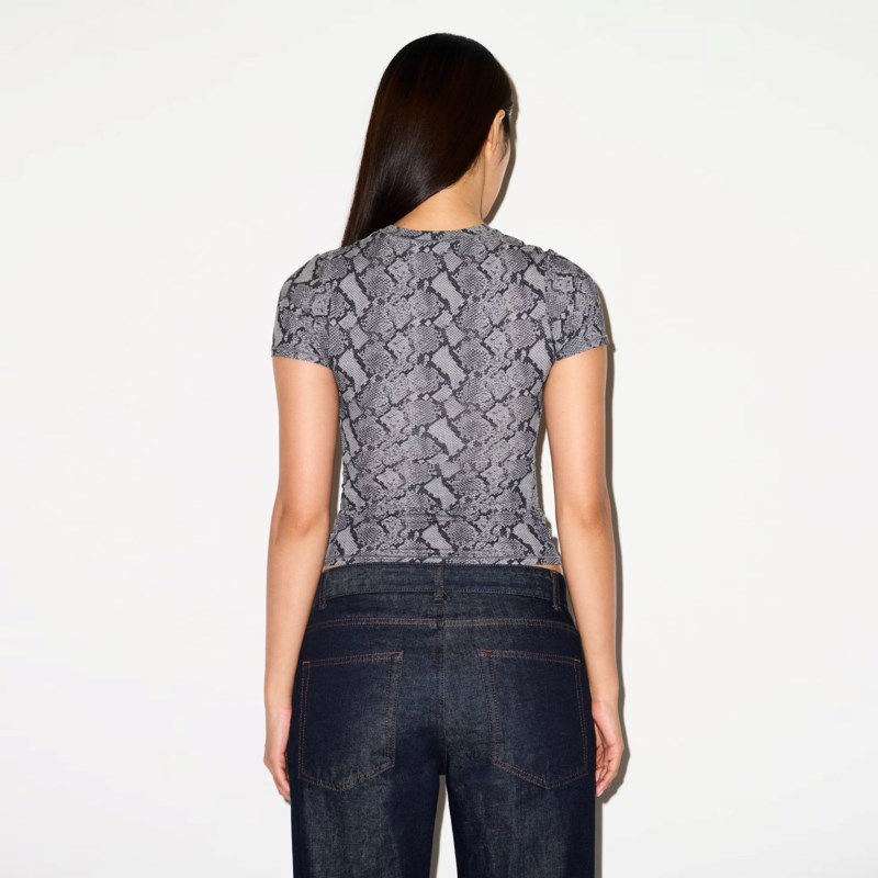 T-shirt fits everybody shadow snake print 3