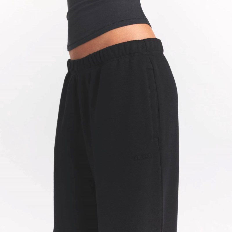 SKIMS Byxa cotton fleece classic straight leg dam – bild 5
