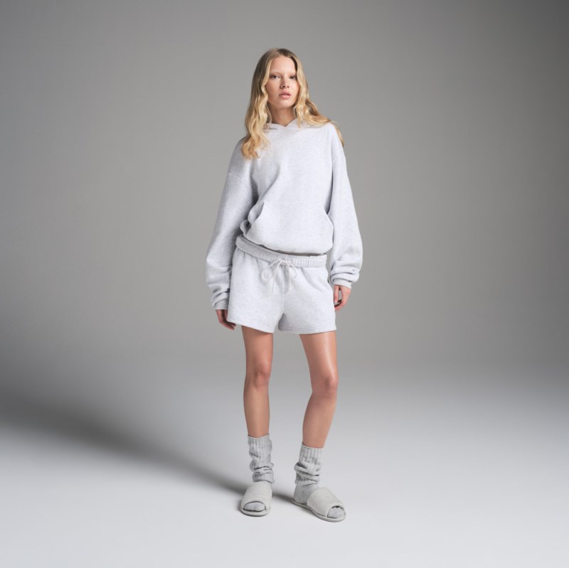 SKIMS Hoodie cotton fleece classic dam – bild 2