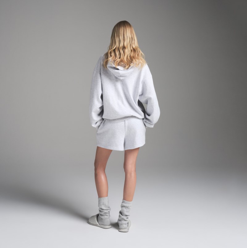 SKIMS Hoodie cotton fleece classic dam – bild 3