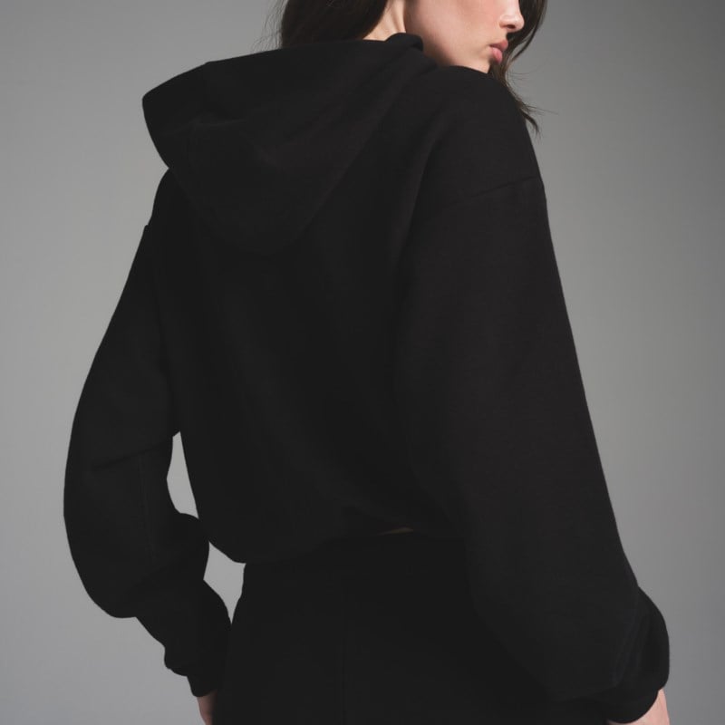 SKIMS Hoodie cotton fleece classic dam – bild 3