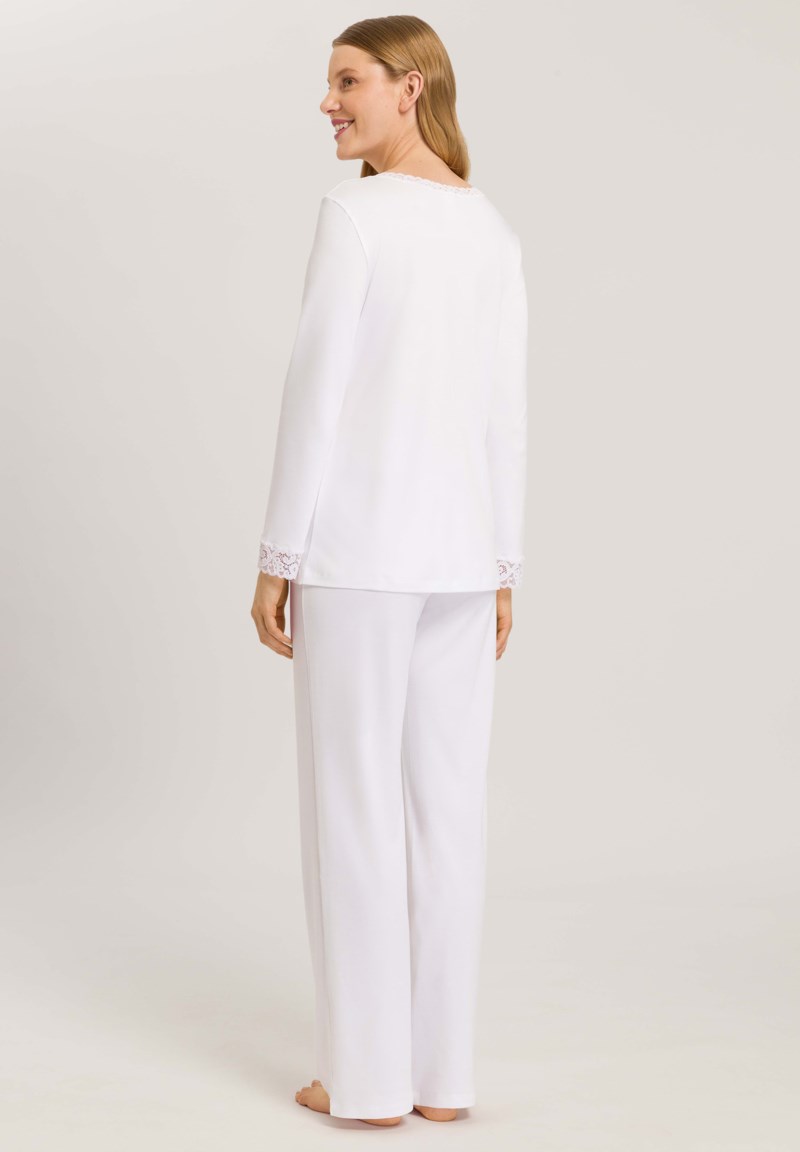 Hanro Pyjamas moments nw long sleeve dam – bild 3