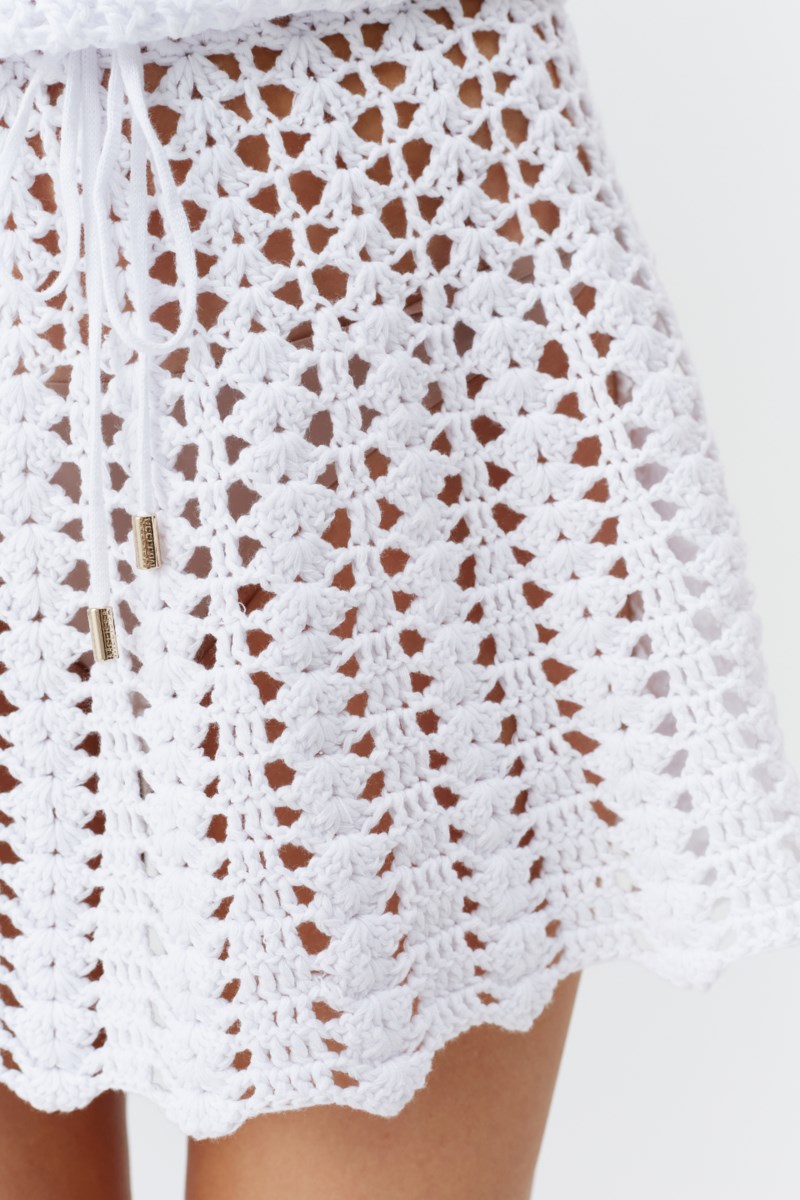 Klänning annalise white 4
