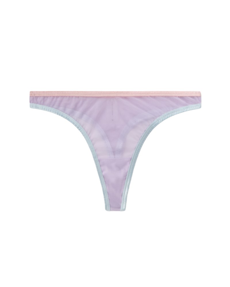 Stringtrosa mesh pastel lilac 1