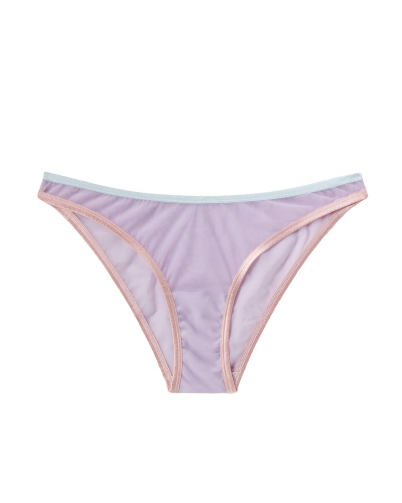 Trosa mesh bikini brief pastel lilac 1