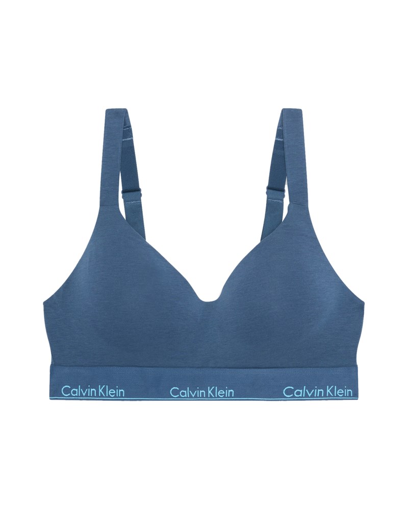 Bralette icon cotton modal lift dark denim 1
